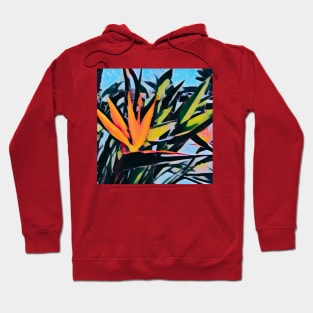 Tropical Bird of Paradise Hoodie